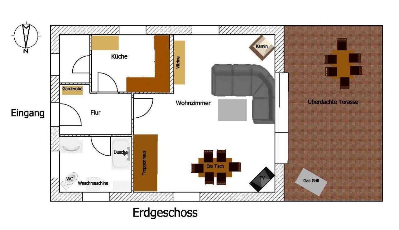 Ferienhaus Am Alfsee Rieste Екстериор снимка